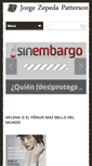 Mobile Screenshot of jorgezepeda.net