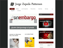 Tablet Screenshot of jorgezepeda.net
